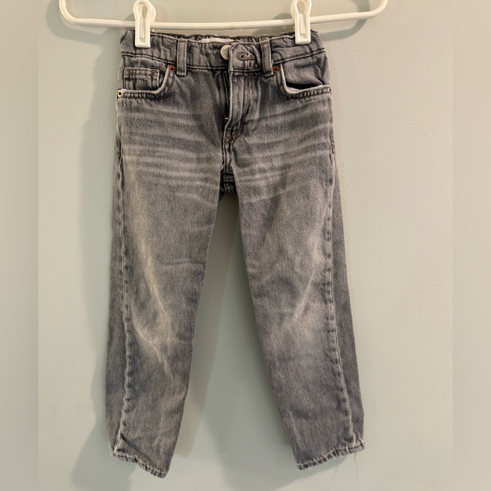 Zara Boys  Straight Gray Jeans